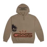 Limited Edition Motor Sport Hoodie Travis Scott , Beige , Heren