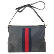 Pre-owned Plastic shoulder-bags Gucci Vintage , Black , Dames