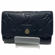 Pre-owned Fabric key-holders Louis Vuitton Vintage , Black , Dames