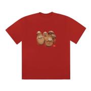 Rode Squad Limited Edition T-shirt Travis Scott , Red , Heren