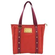 Pre-owned Fabric louis-vuitton-bags Louis Vuitton Vintage , Red , Dame...