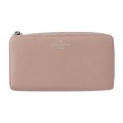 Pre-owned Leather wallets Louis Vuitton Vintage , Pink , Dames