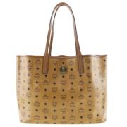 Pre-owned Fabric totes MCM Pre-owned , Brown , Dames