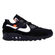 Beperkte Editie Off-White Zwart Air Max 90 Nike , Black , Heren