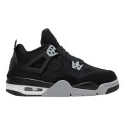 Zwart Canvas Retro 4 Limited Edition Nike , Black , Dames