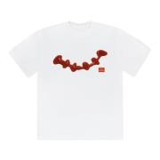 Limited Edition Ketchup T-shirt Wit Travis Scott , White , Heren