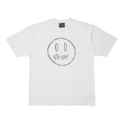 Sketch Mascot Wit Katoenen Tee Drew House , White , Heren