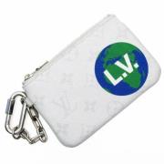 Pre-owned Canvas wallets Louis Vuitton Vintage , White , Dames