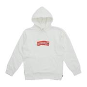 Limited Edition Box Logo Hoodie Comme des Garçons , White , Heren