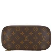 Pre-owned Fabric louis-vuitton-bags Louis Vuitton Vintage , Brown , Da...