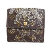 Pre-owned Canvas wallets Louis Vuitton Vintage , Brown , Dames