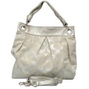 Pre-owned Canvas shoulder-bags Coach Pre-owned , White , Dames