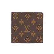 Pre-owned Canvas wallets Louis Vuitton Vintage , Brown , Dames