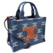 Pre-owned Fabric celine-bags Celine Vintage , Blue , Dames