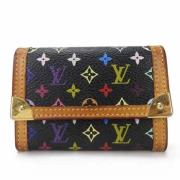 Pre-owned Fabric wallets Louis Vuitton Vintage , Black , Dames