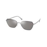 Grijze Metalen Zonnebril Michael Kors , Gray , Unisex