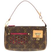 Pre-owned Fabric louis-vuitton-bags Louis Vuitton Vintage , Brown , Da...