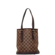 Pre-owned Fabric louis-vuitton-bags Louis Vuitton Vintage , Brown , Da...