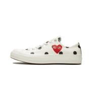 Polka Dot Sneakers Converse , White , Heren