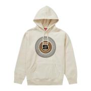 Chenille Appliqué Hoodie Limited Edition Supreme , Beige , Heren