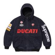 Beperkte oplage Ducati Hooded Work Jacket Supreme , Black , Heren