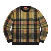 Beperkte Oplage Geborstelde Ruit Sweater Supreme , Multicolor , Heren