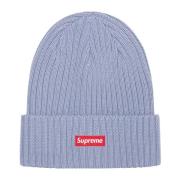 Overdyed Beanie Slate Supreme , Blue , Unisex