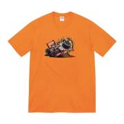 Limited Edition Crash Tee Orange Supreme , Orange , Heren