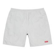 Grijze Nylon Zwemshort Limited Edition Supreme , Gray , Heren