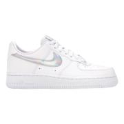 Witte Irisdescent Lage Top Sneakers Nike , White , Heren