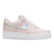 Pink Iridescent Air Force 1 Low Nike , Pink , Dames