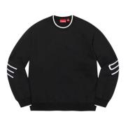 Zwarte Crewneck Beperkte Oplage Stretch Supreme , Black , Heren