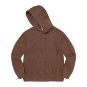 Beperkte oplage Pigment Gedrukte Hoodie Bruin Supreme , Brown , Heren