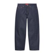 Beperkte oplage Baggy Jean Indigo Supreme , Black , Heren