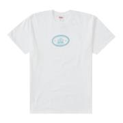 Klassieke Witte Tee met Uniek Ontwerp Supreme , White , Heren