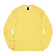 Limited Edition Pigment Gedrukte Top Supreme , Yellow , Heren