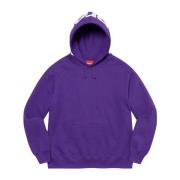 Paarse Contrast Hoodie Limited Edition Supreme , Purple , Heren