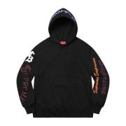 Beperkte Oplage Multi Logo Hoodie Zwart Supreme , Black , Heren