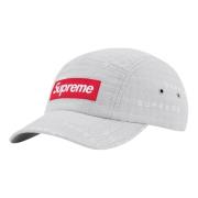 Beperkte oplage Jacquard Camp Cap Grijs Supreme , Gray , Unisex