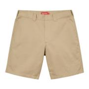 Beperkte Oplage Khaki Werkshort Supreme , Beige , Heren