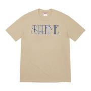 Klassieke Stone Tee Limited Edition Supreme , Beige , Heren