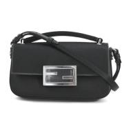 Pre-owned Fabric fendi-bags Fendi Vintage , Black , Dames