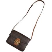 Pre-owned Fabric celine-bags Celine Vintage , Brown , Dames