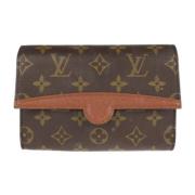 Pre-owned Canvas louis-vuitton-bags Louis Vuitton Vintage , Brown , Da...