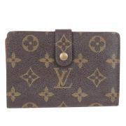 Pre-owned Canvas wallets Louis Vuitton Vintage , Brown , Dames