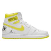 Retro High First Class Flight Nike , White , Heren