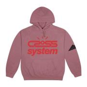 Beperkte oplage Paarse Cross System Hoodie Travis Scott , Purple , Her...