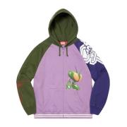 Beperkte Editie Zip Up Hoodie Violet Comme des Garçons , Multicolor , ...