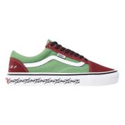 Beperkte Oplage Supreme Tribal Barbed Wire Green Skate Schoenen Vans ,...