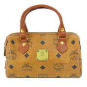 Pre-owned Plastic handbags MCM Pre-owned , Brown , Dames